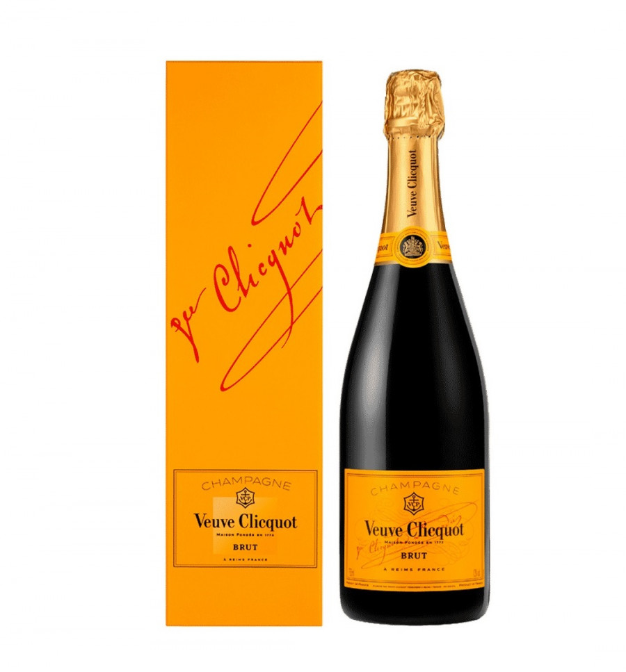 Champagne Veuve Clicquot Yellow Label 1 Estuche X 750ml