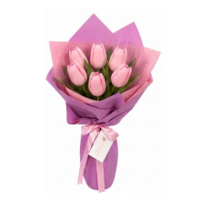 Ramo en Cono por 6 Tulipanes