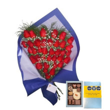 36 Rosas Mas Chocolates