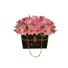 Alstroemerias en Box Cartera Tu Jardin