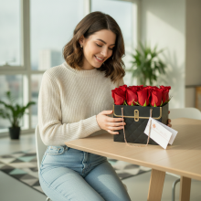 Box Cartera por 12 Rosas