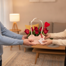 Carterita por 9 Rosas