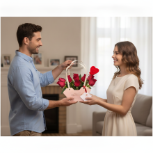 Carterita por 9 Rosas