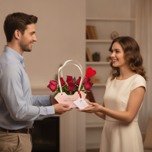 Carterita por 9 Rosas